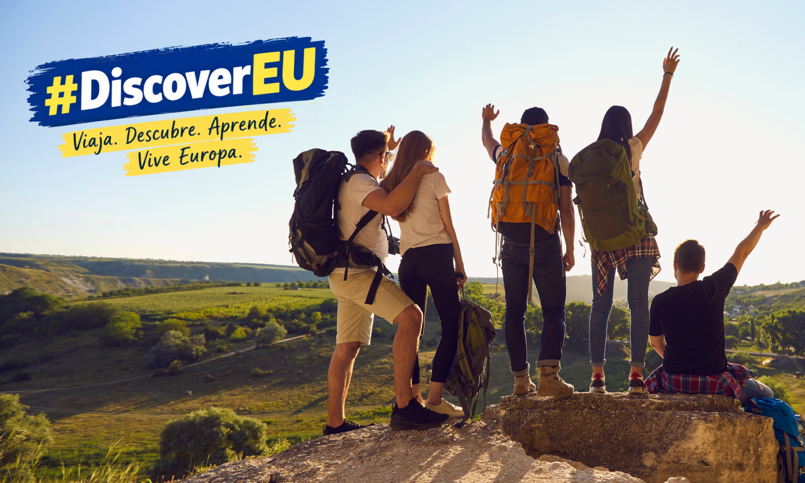 La UE abre una nueva convocatoria de DiscoverEU con 40.000 pases para que jóvenes de 18 años viajen y descubran Europa.